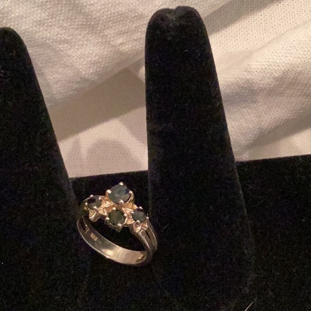 Silver Onyx Ring - image 6